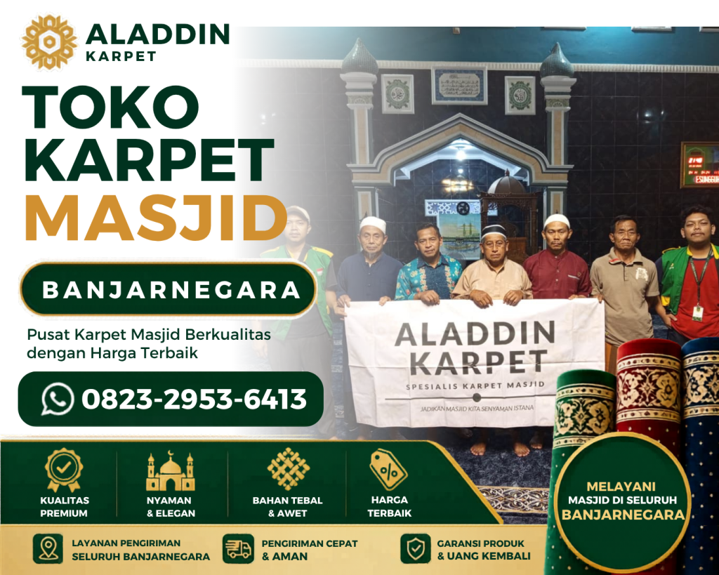 Karpet Murah Banjarnegara Untuk Masjid Nyaman Dan Berkualitas