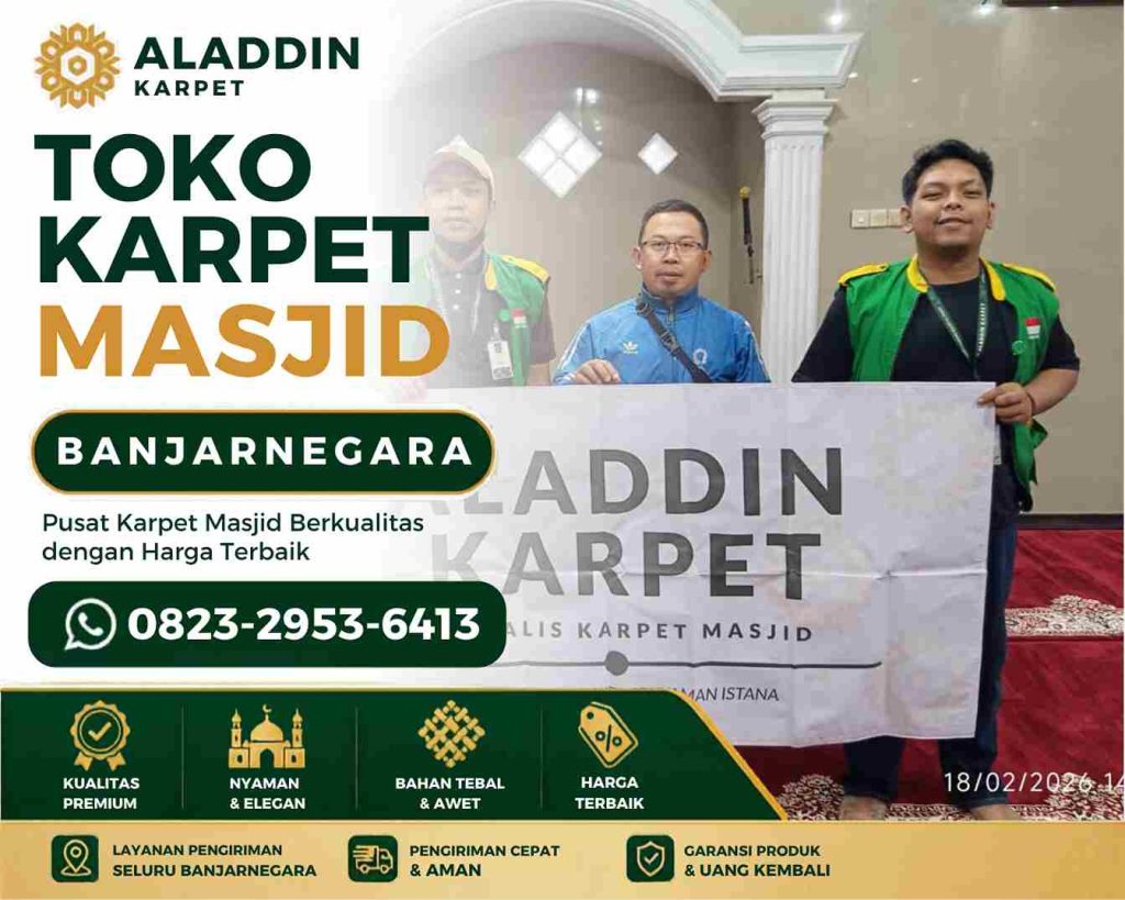 Karpet Polos Banjarnegara Untuk Masjid Yang Rapi Dan Nyaman